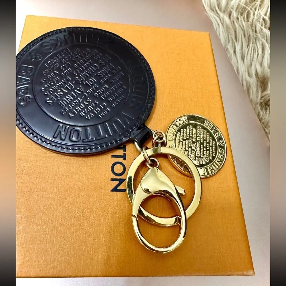 Louis Vuitton Limited Edition Amarante Vernis Bag Charm